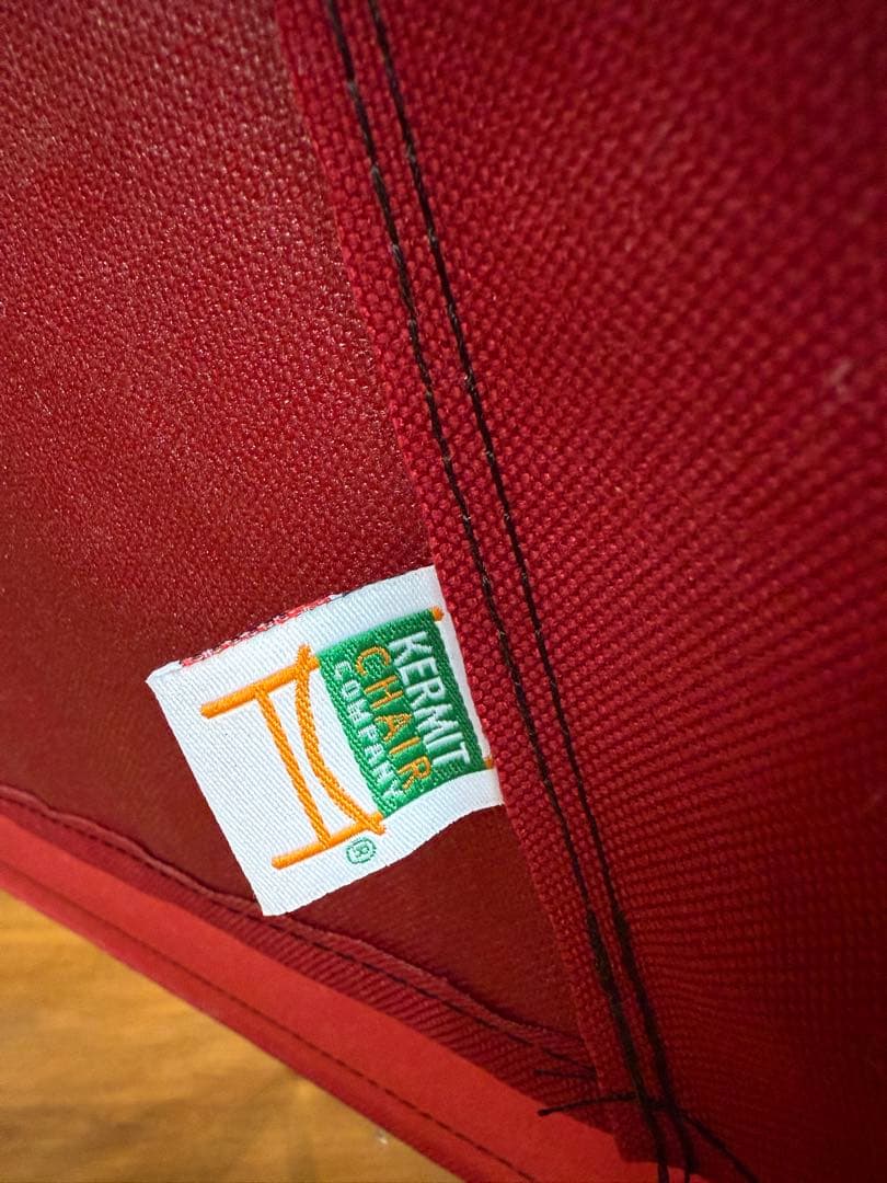 【新品・10%OFF】カーミットチェア レッド 正規品 Made in USA