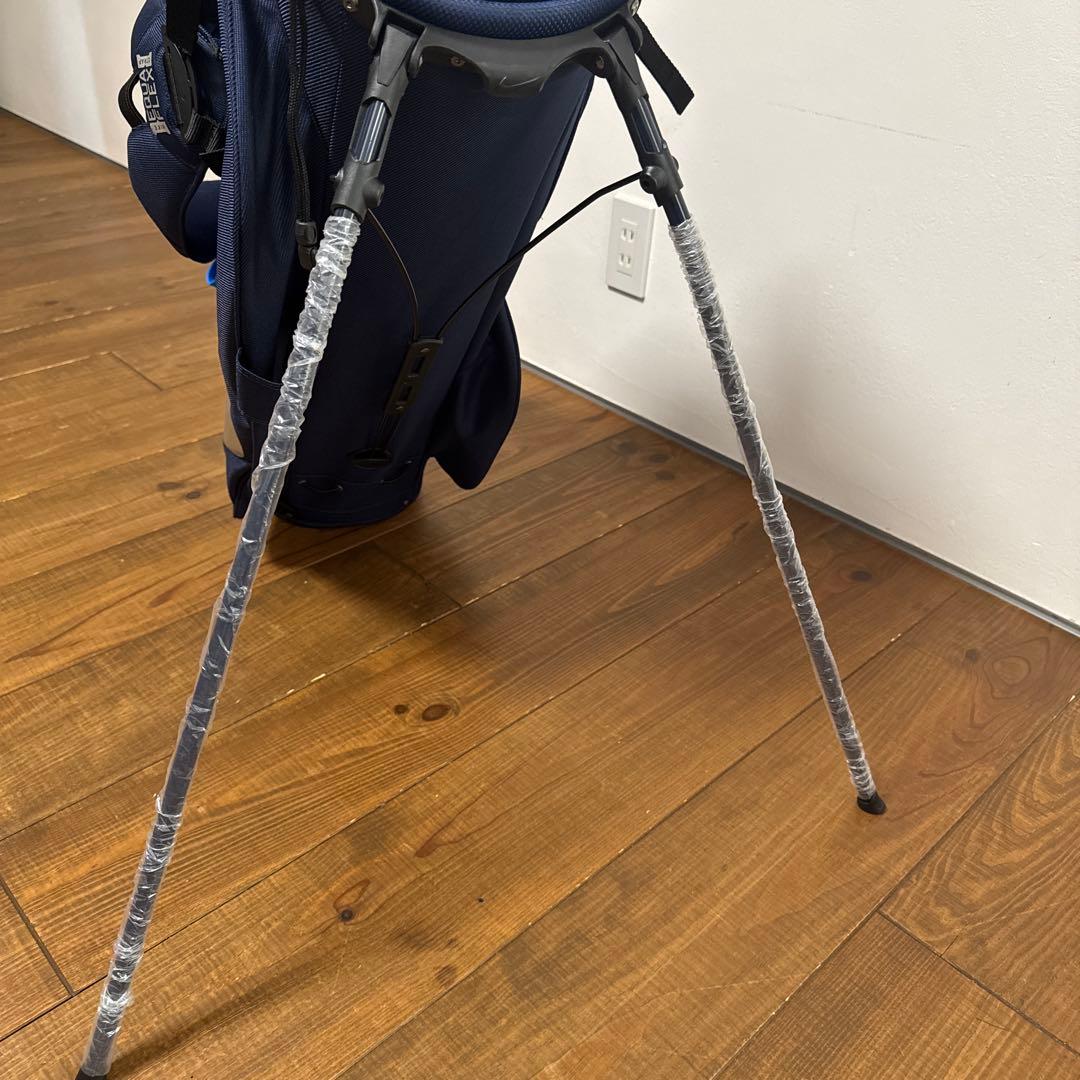 ナイキ　スタンド式　キャディバッグ　ブルー