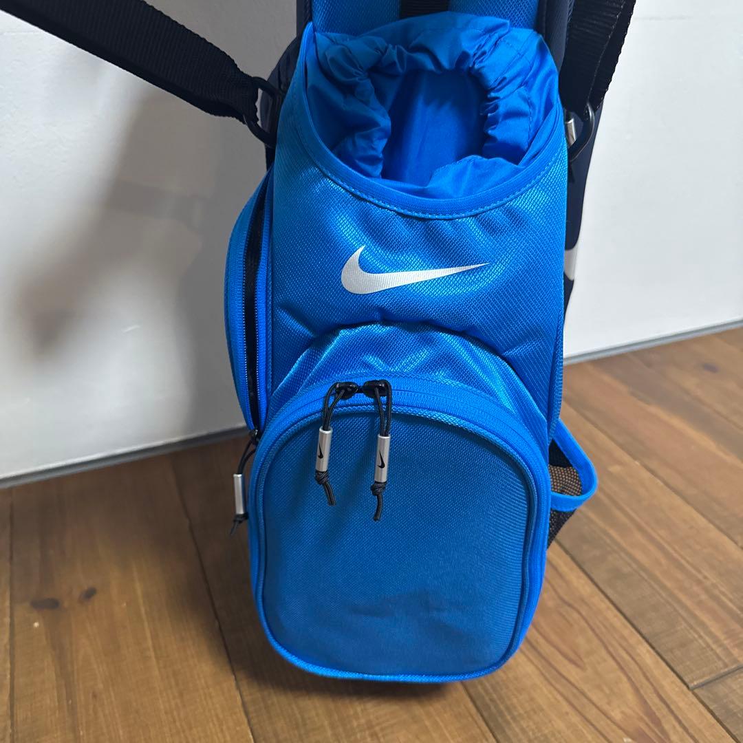 ナイキ　スタンド式　キャディバッグ　ブルー