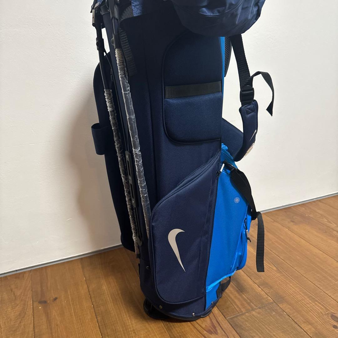 ナイキ　スタンド式　キャディバッグ　ブルー