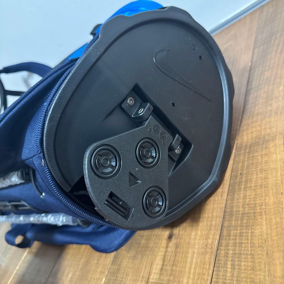 ナイキ　スタンド式　キャディバッグ　ブルー