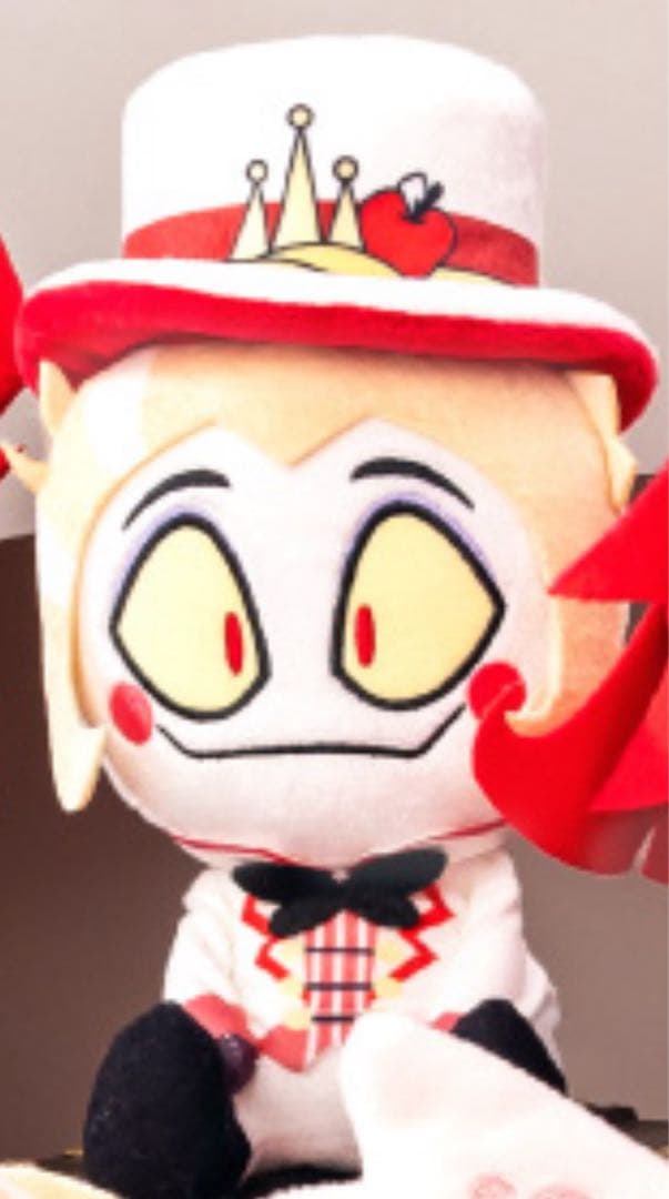 ハズビンホテルへようこそ　おすわりぬいぐるみ ラウンドワン限定 ルシファー