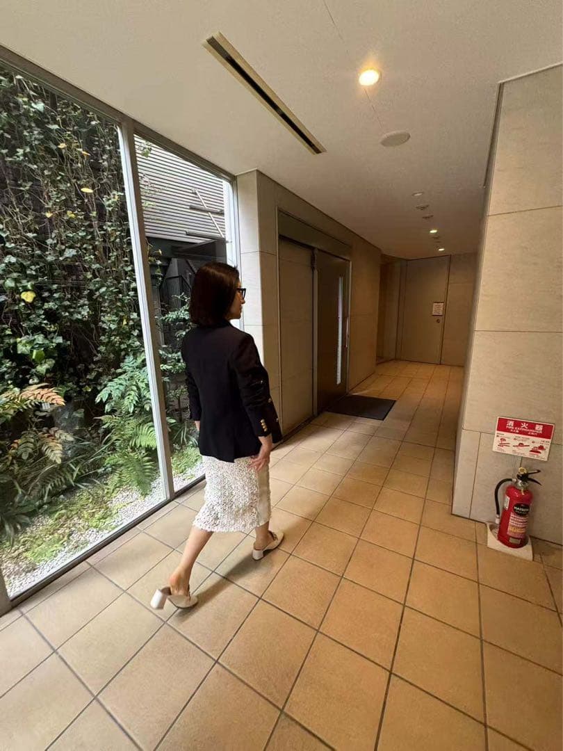 PEARLY GATES ホワイト スカート　s