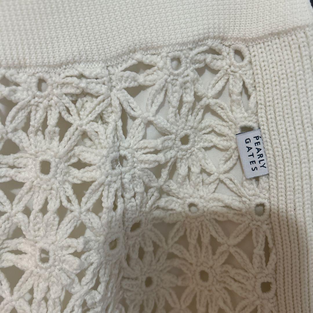 PEARLY GATES ホワイト スカート　s