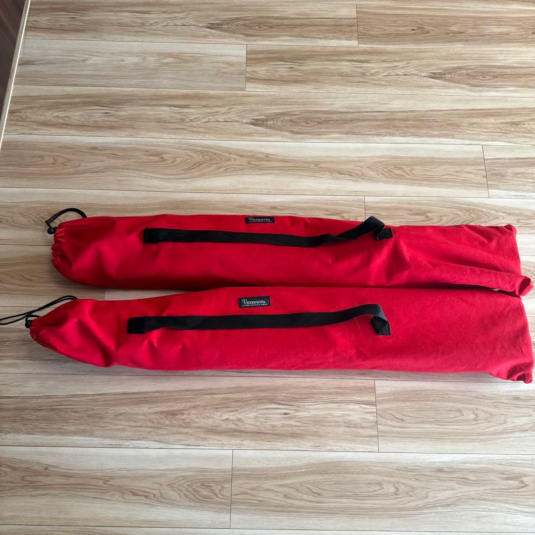 スパイス バカンス 折りたたみチェア レッド