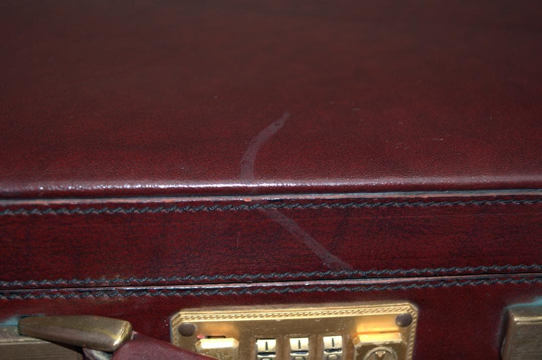 ◆本革アンティークトランクケース★ダークブラウン ★新品★◆