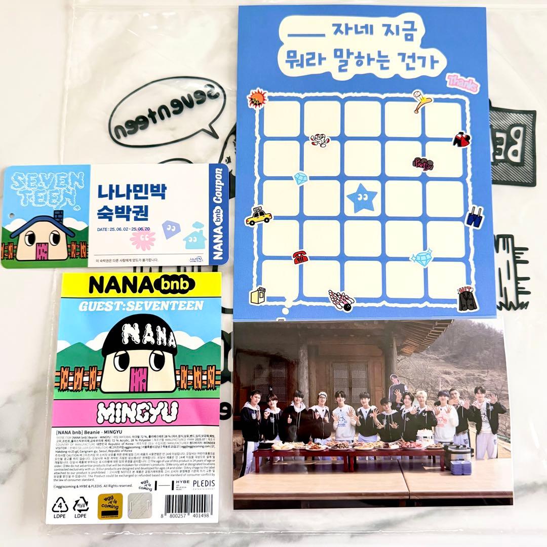 SEVENTEEN MINGYU ビーニー NANA bnb