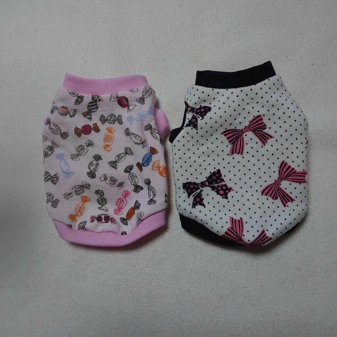 犬服 3S わんこの普段着　キャンディとリボン