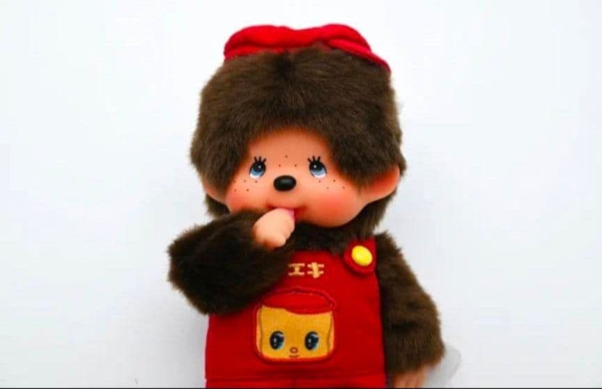 【値下げ】フエキ×モンチッチ ぬいぐるみS 新品 希少