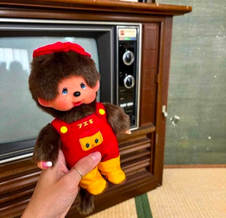 【値下げ】フエキ×モンチッチ ぬいぐるみS 新品 希少