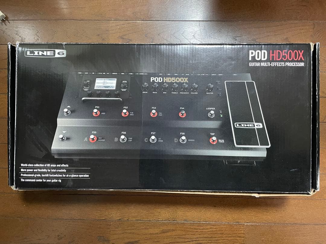 LINE 6 POD HD500X ギターエフェクター