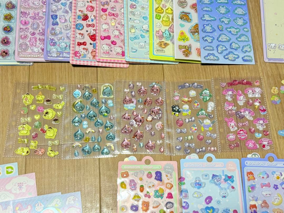 【正規品多数】ボンボンドロップシール　シール帳　まとめ売り