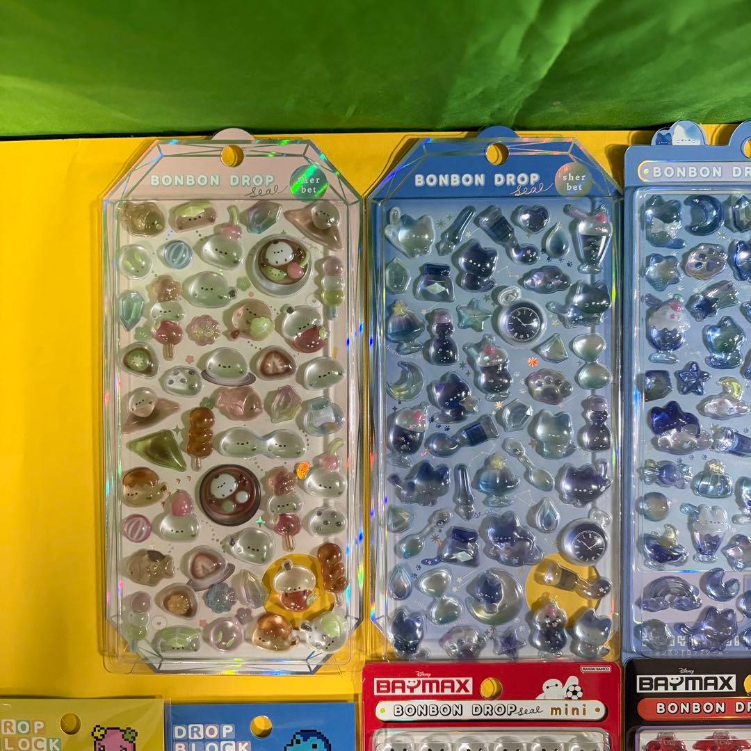 【正規品】ボンボンドロップシール　各種16枚セット