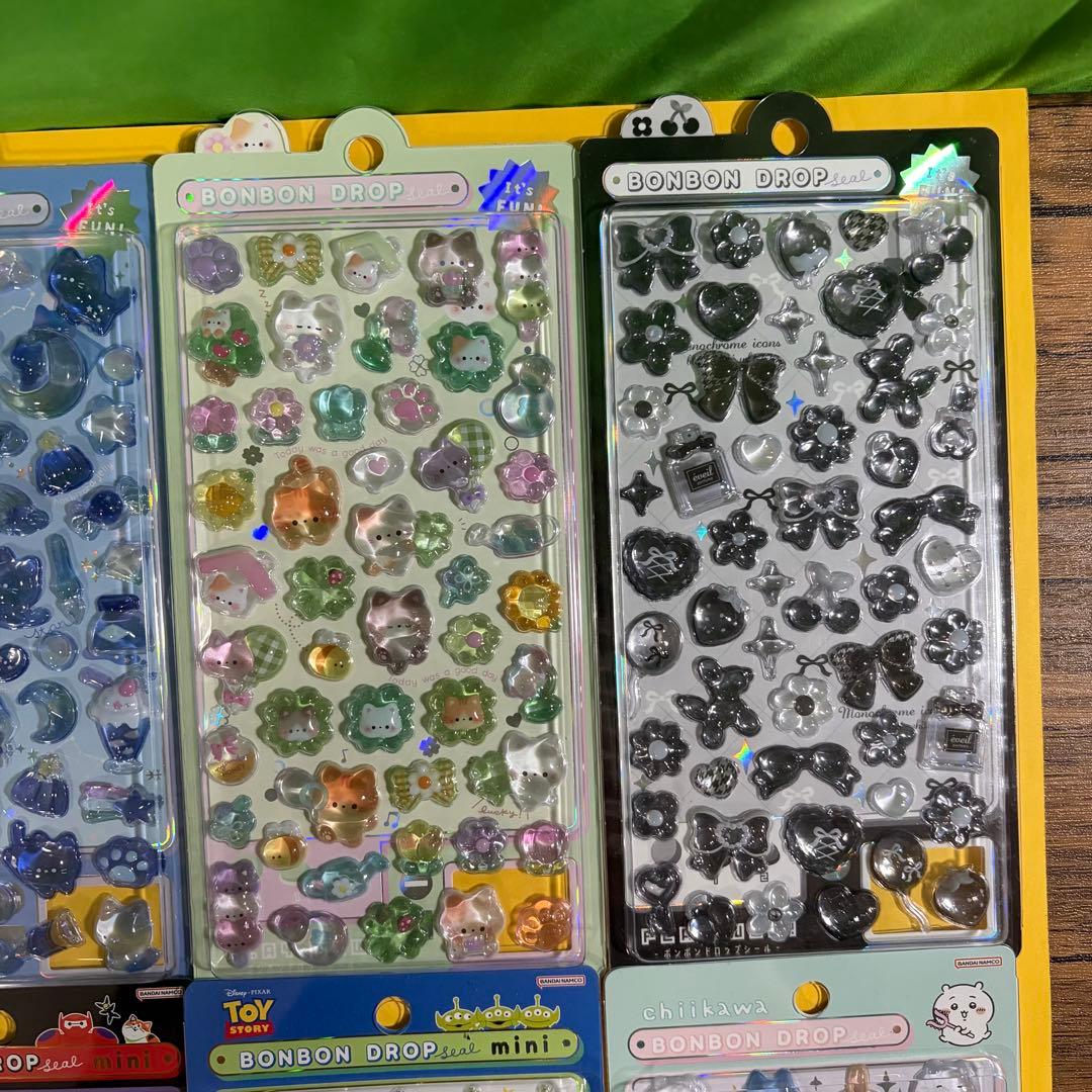 【正規品】ボンボンドロップシール　各種16枚セット