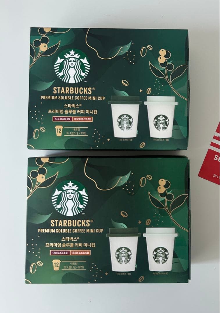 [韓国]Starbucks スターバックス アメリカーノ　ミニカップ　コーヒー