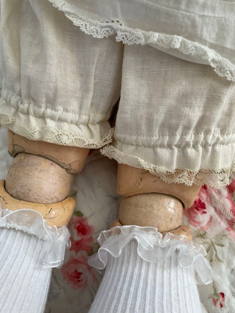 ˚✧₊⁎ アンティークビスクドール 大きなDaisyちゃん⁎⁺˳✧༚80㎝の子