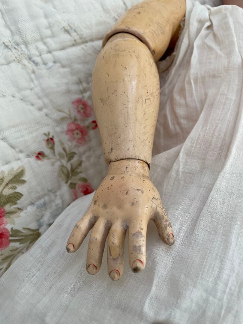 ˚✧₊⁎ アンティークビスクドール 大きなDaisyちゃん⁎⁺˳✧༚80㎝の子