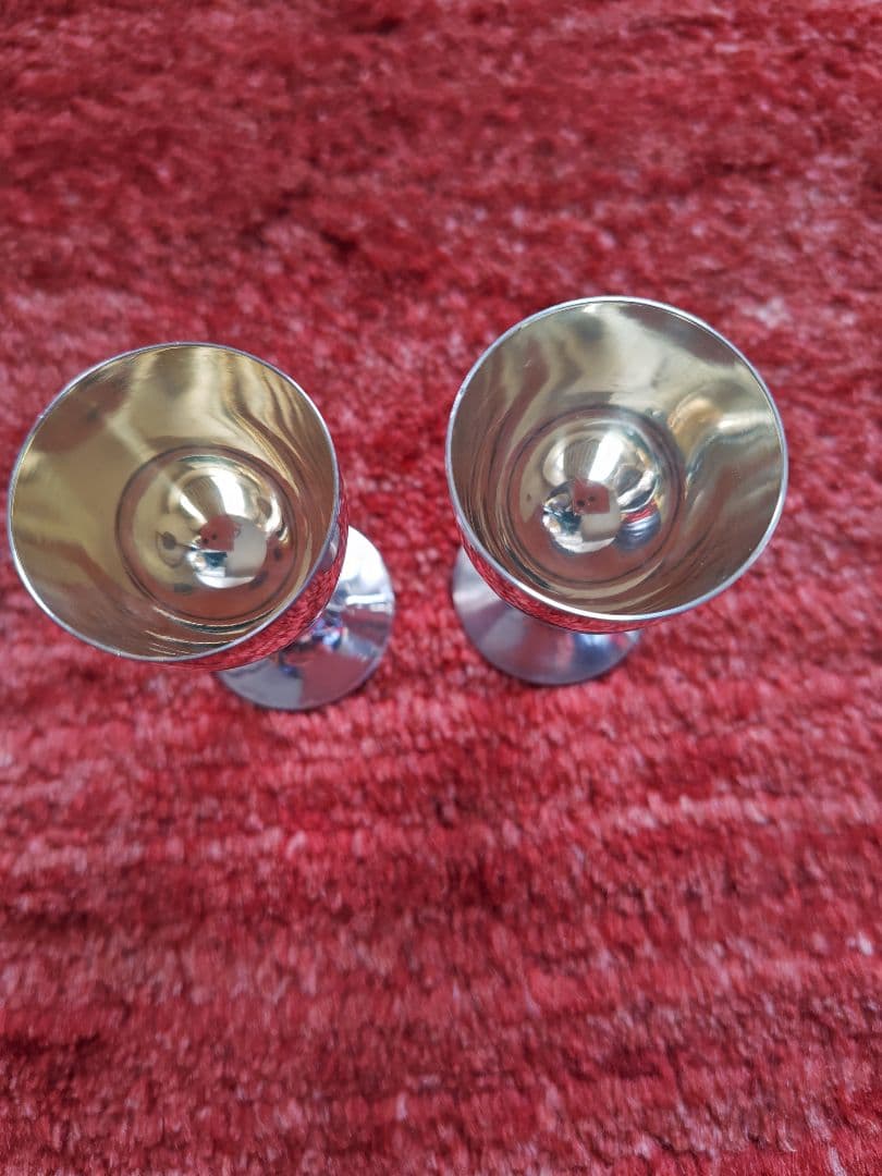 純銀　銀杯２個　67g