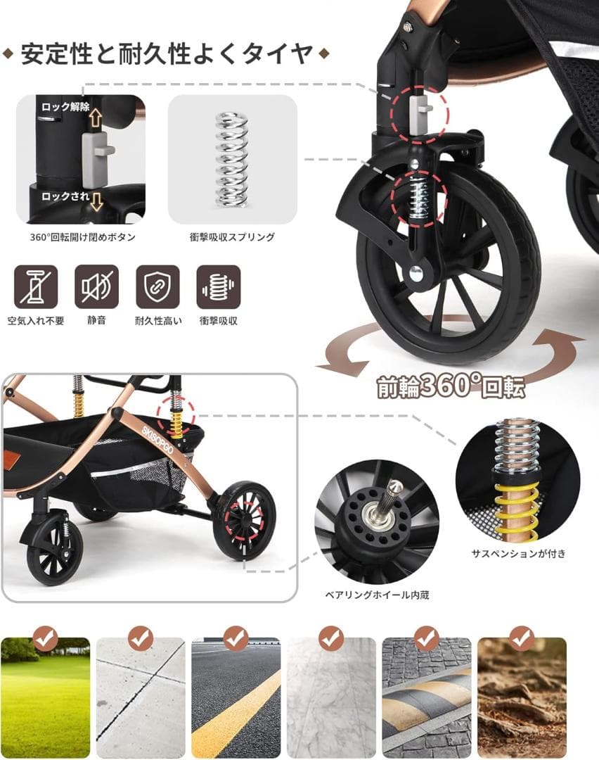 SKISOPGO ベージュ ペットカート 新品未開封 cdrkwCrNA-yx