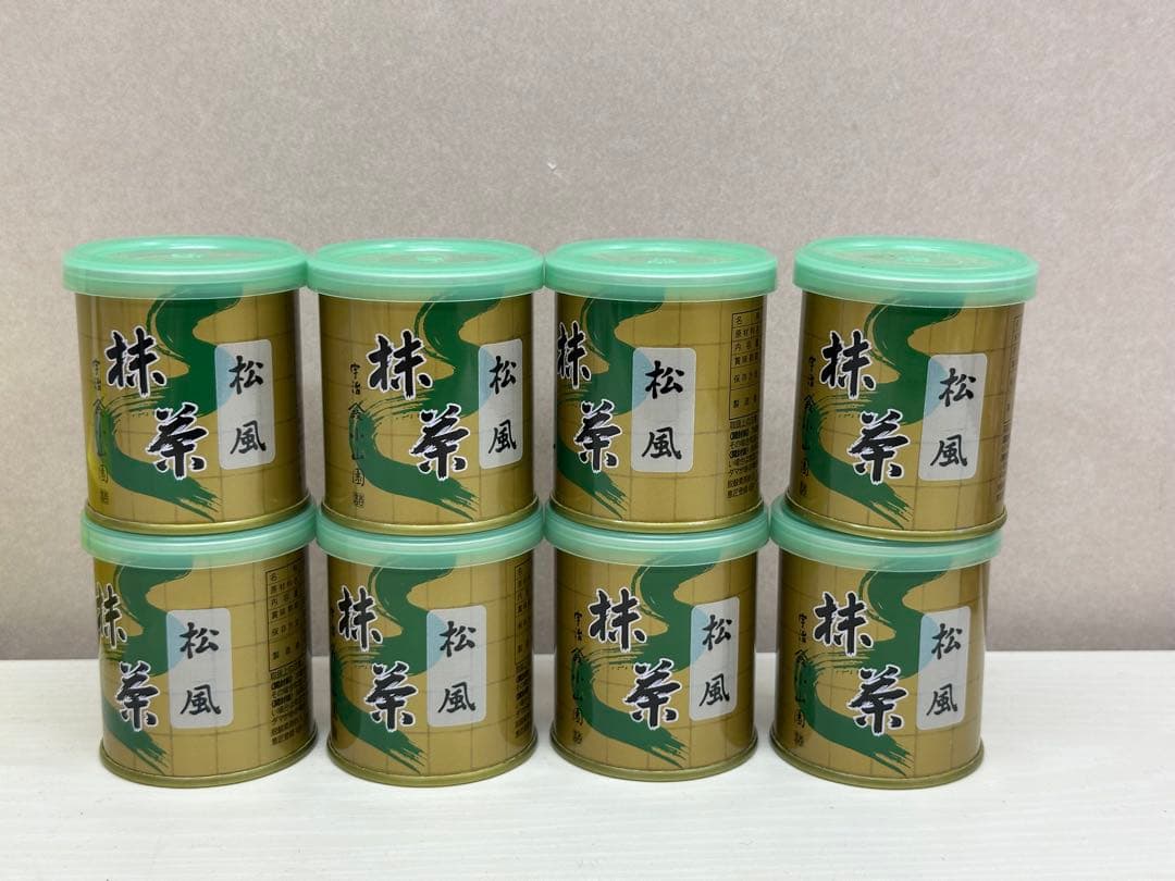 【山政小山園 宇治抹茶】抹茶 粉末 松風 30g×8
