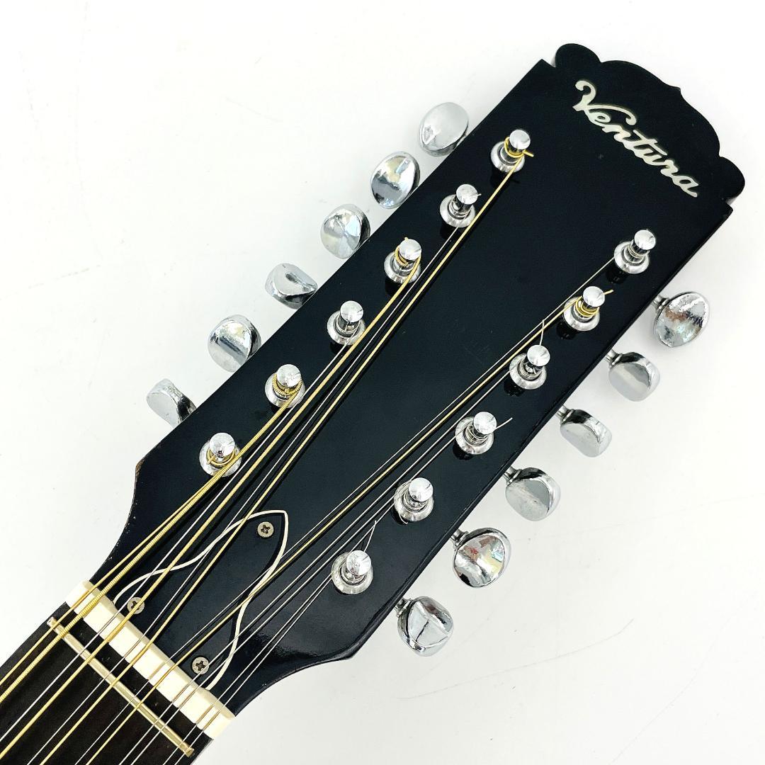 希少レアモデル Ventura ROSE 12弦 ギター ビンテージ【整備品】