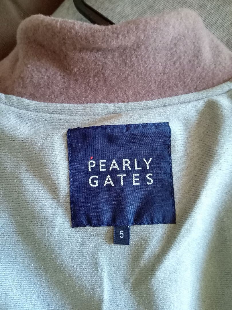 【1/31迄限定価格】パーリーゲイツ　ジップアップジャケット　オレンジ/ブラウン