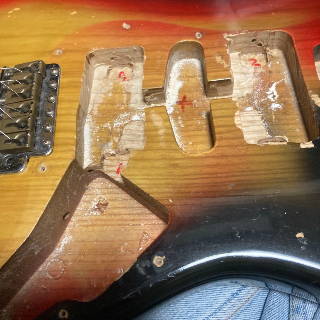 fender usa 70年前半から中期ネック、ボディ