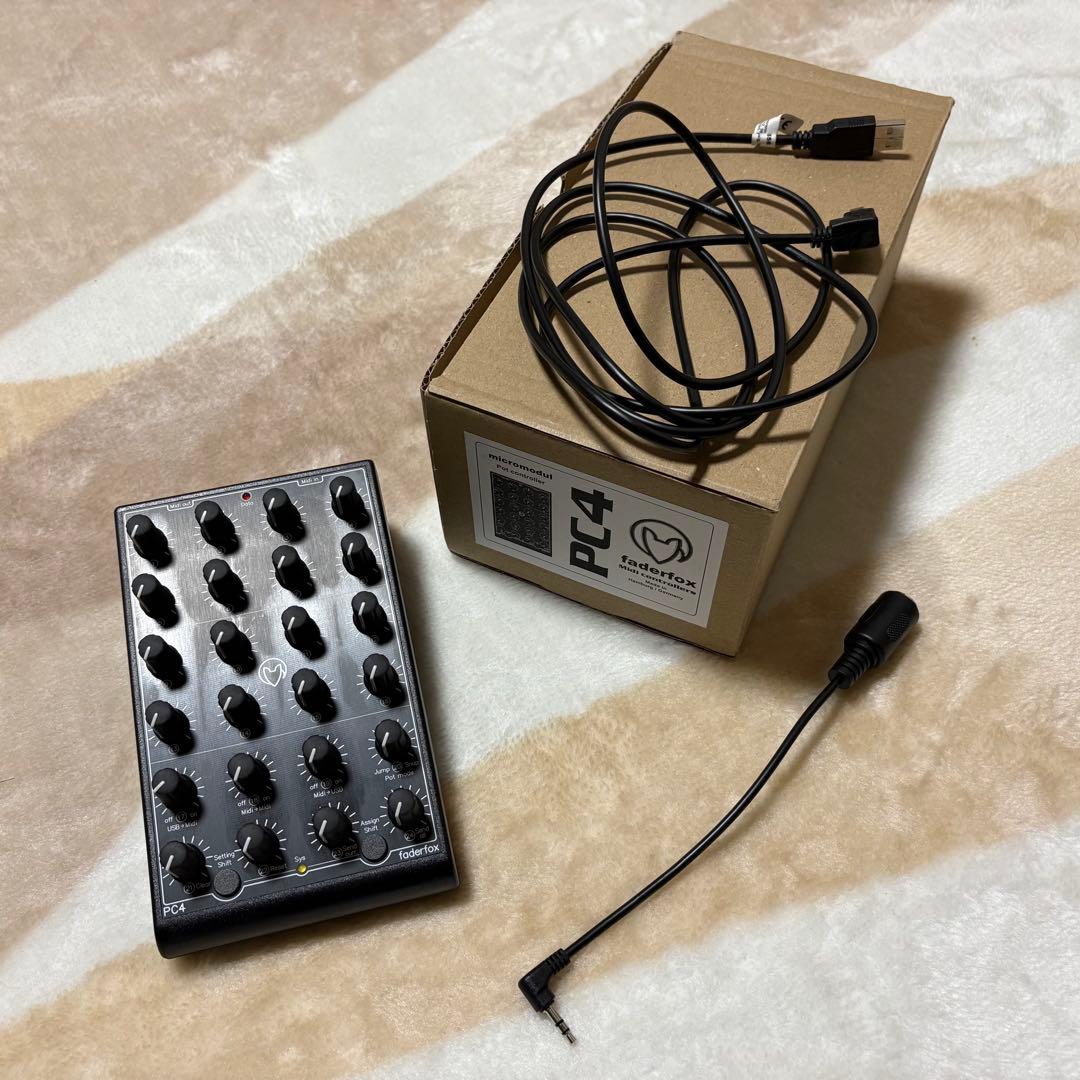 faderfox PC4 MIDIコントローラー