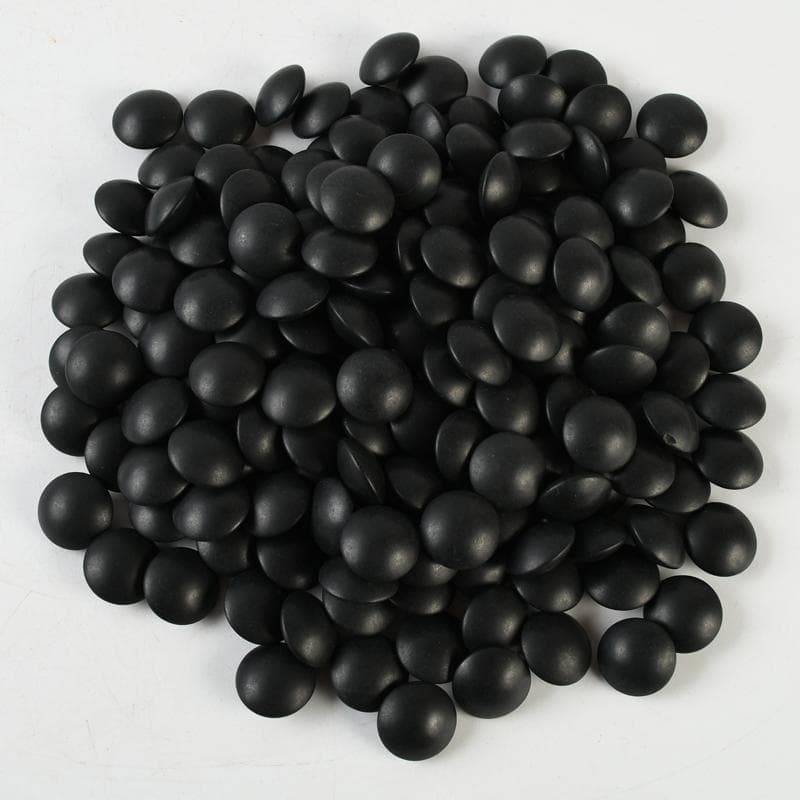 囲碁　碁石　本蛤碁石　那智黒碁石　碁笥　一套　時代箱付　H　R9082