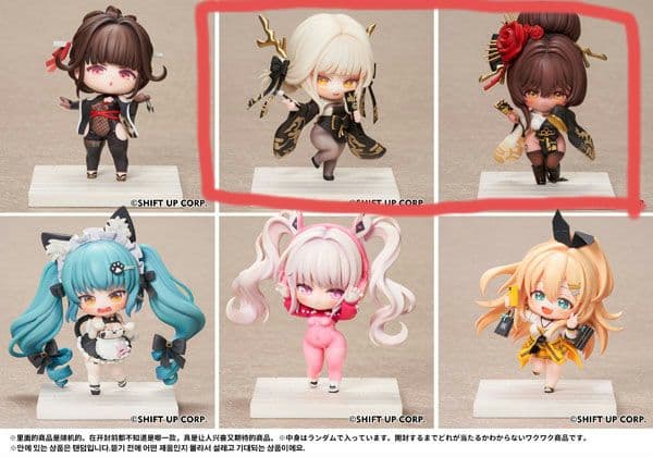 勝利の女神　NIKKE　SDフィギュア　ブラン　ノワール　2体セット