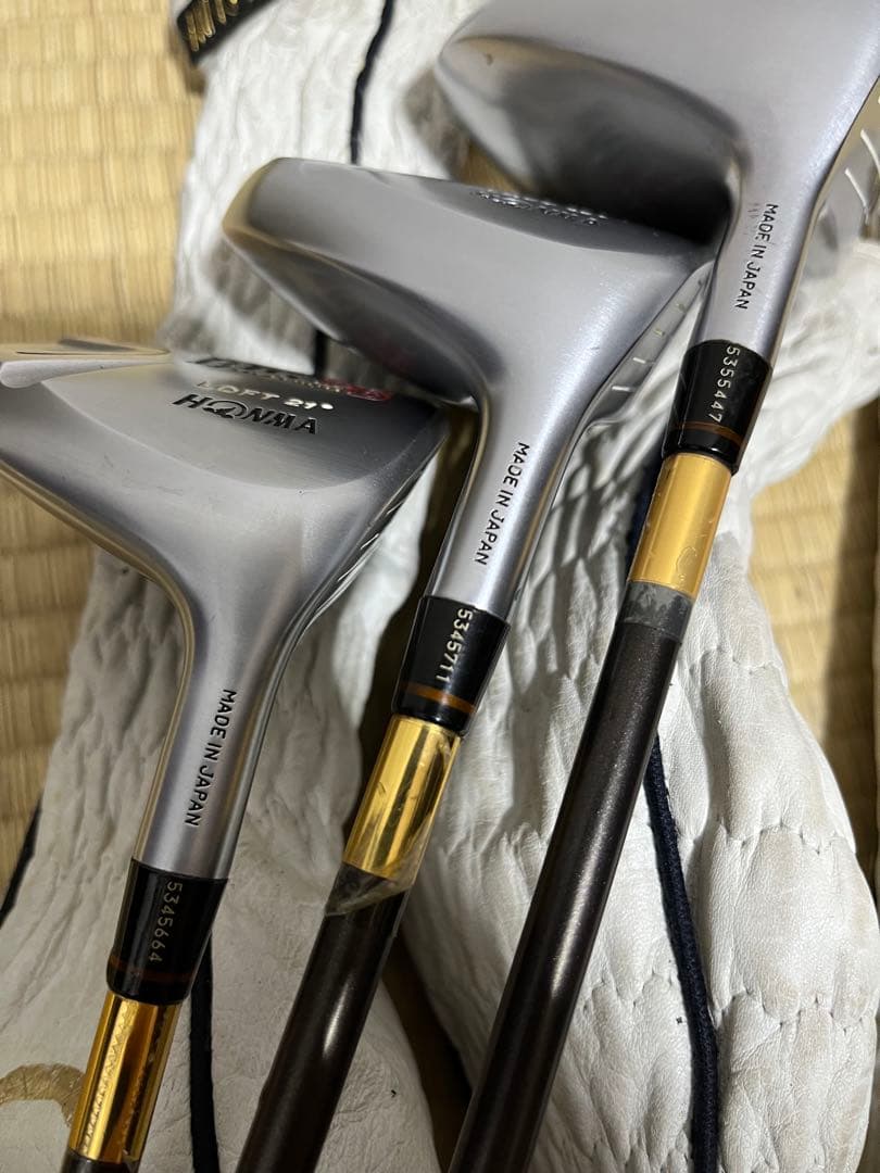 稀少品！美品！ホンマHONMA BIG-LB 300CC　ウッド3本★★2星　S