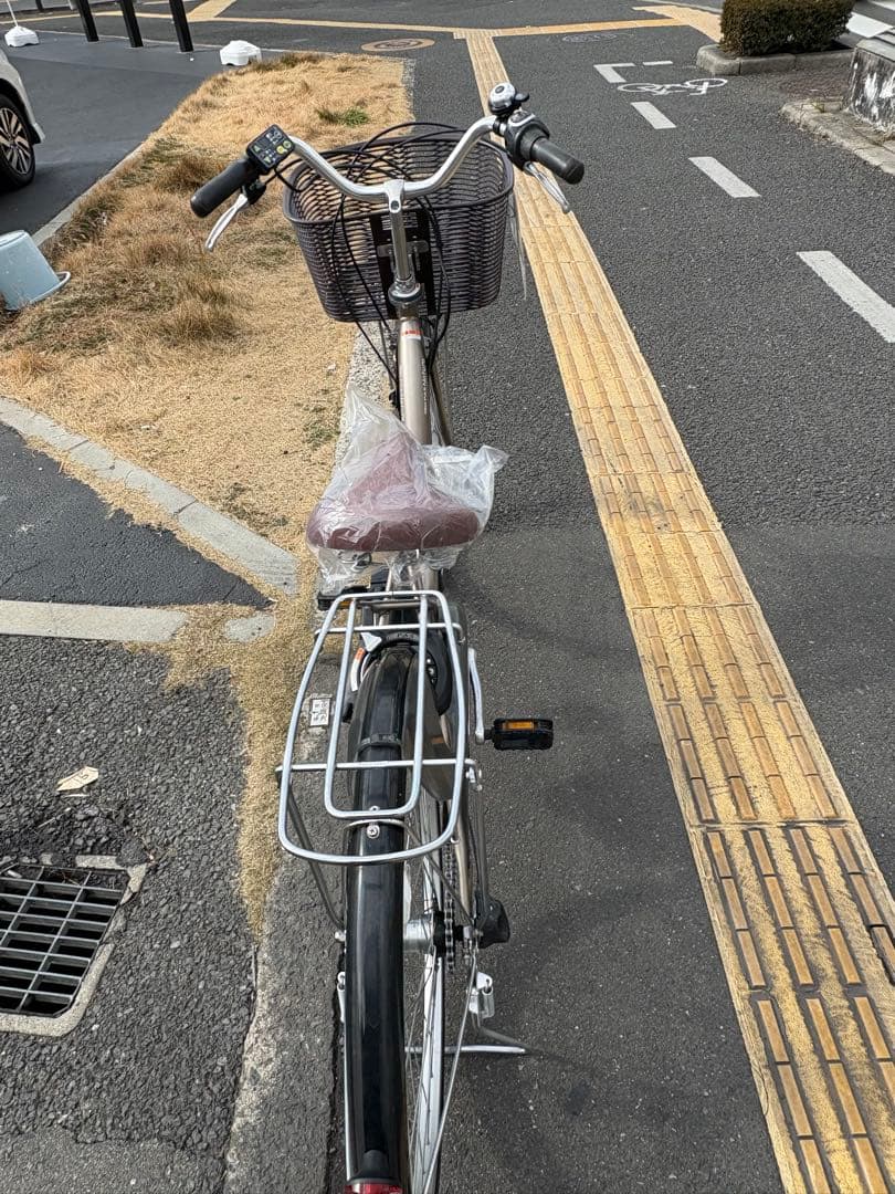 中古YAMAHA電動アシスト自転車　8.7Ah 大阪　017番