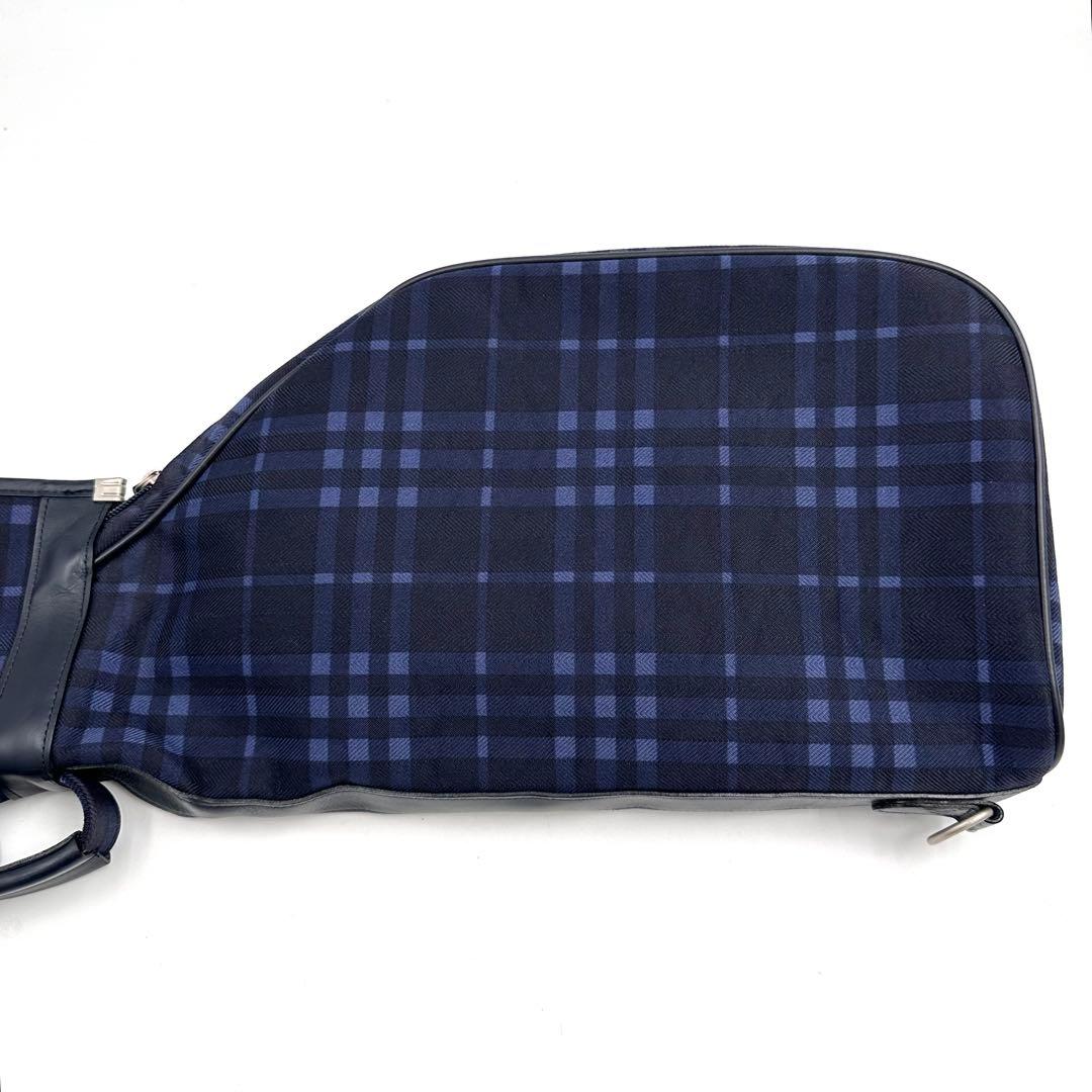 BURBERRY GOLF ノバチェック クラブケース 練習用 ナイロン 紺