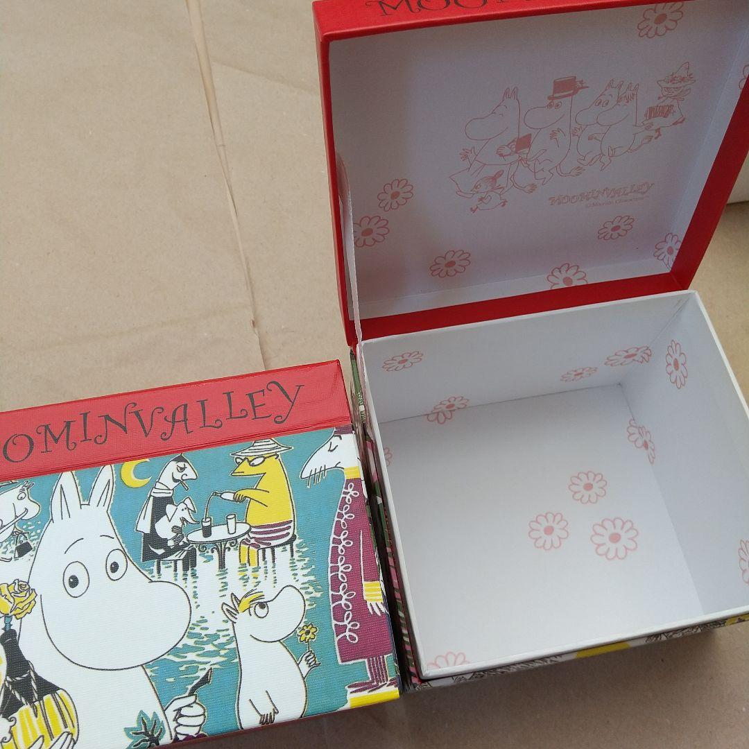 未使用 MOOMIN マグ カラーBox入り スナフキン ミイ フローレン２個組