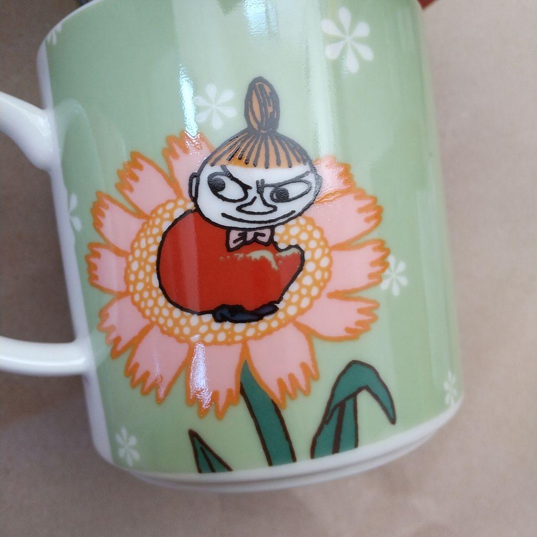 未使用 MOOMIN マグ カラーBox入り スナフキン ミイ フローレン２個組