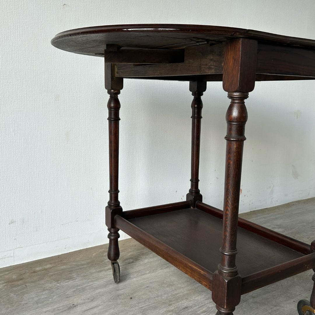 イギリス アンティーク 家具 ティー トローリー 1930年頃 614A