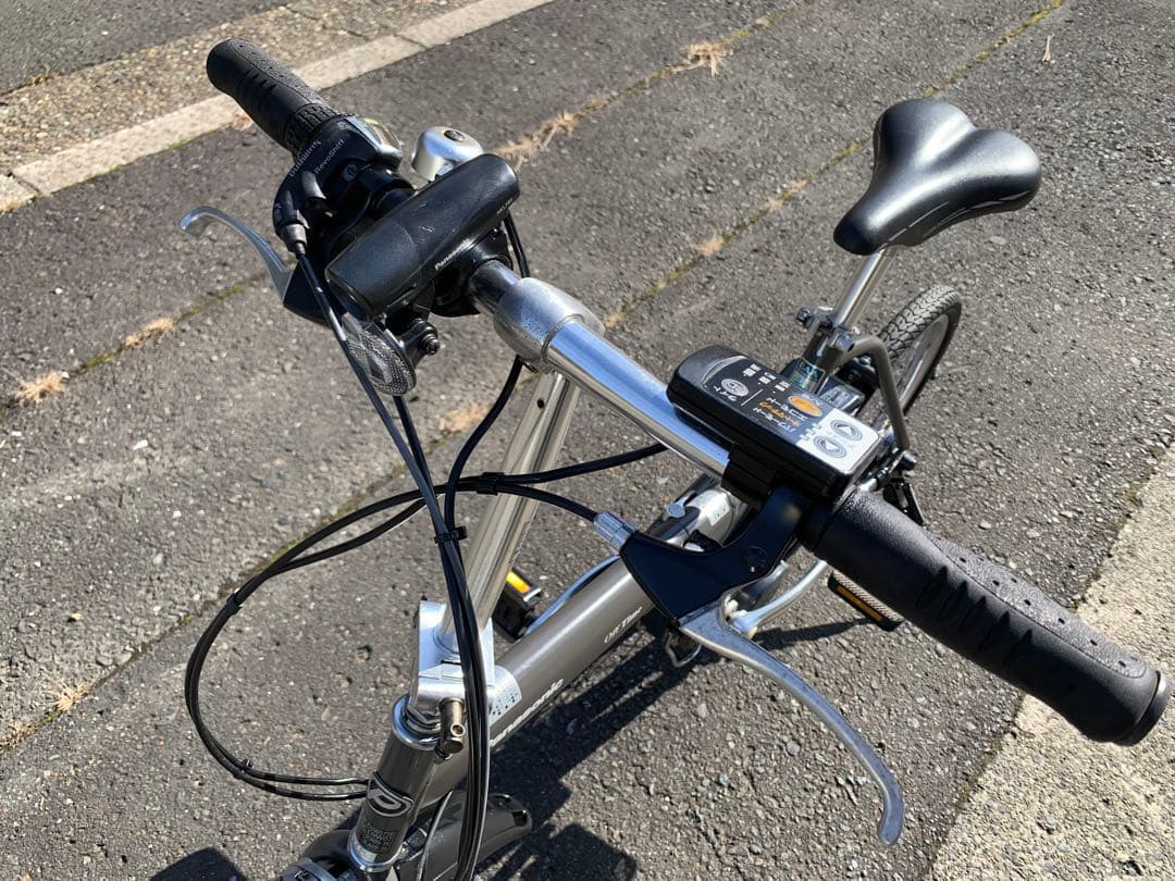 【動作確認済】送料無料Panasonic 折り畳み電動自転車Off Time