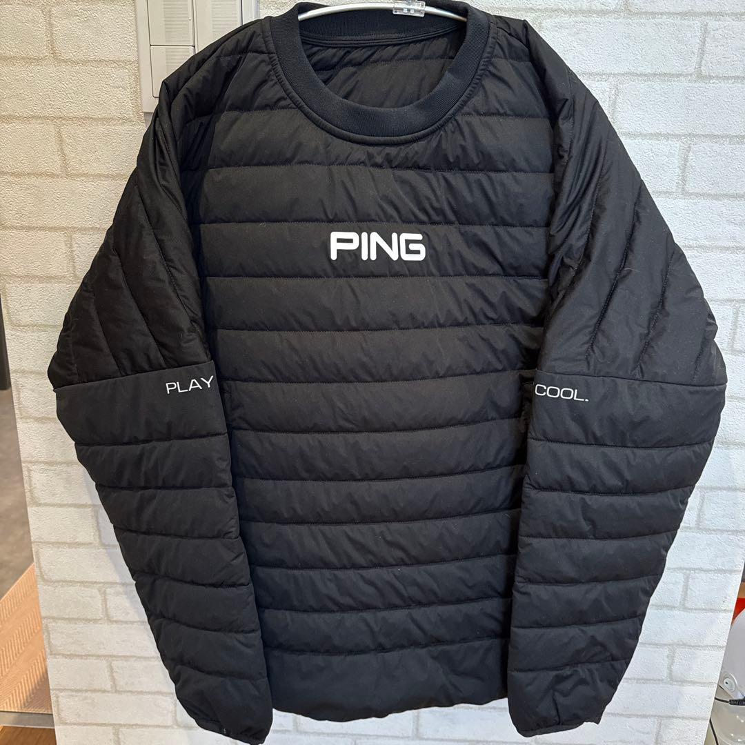 PING スニード ブラック メンズ L ゴルフウェア