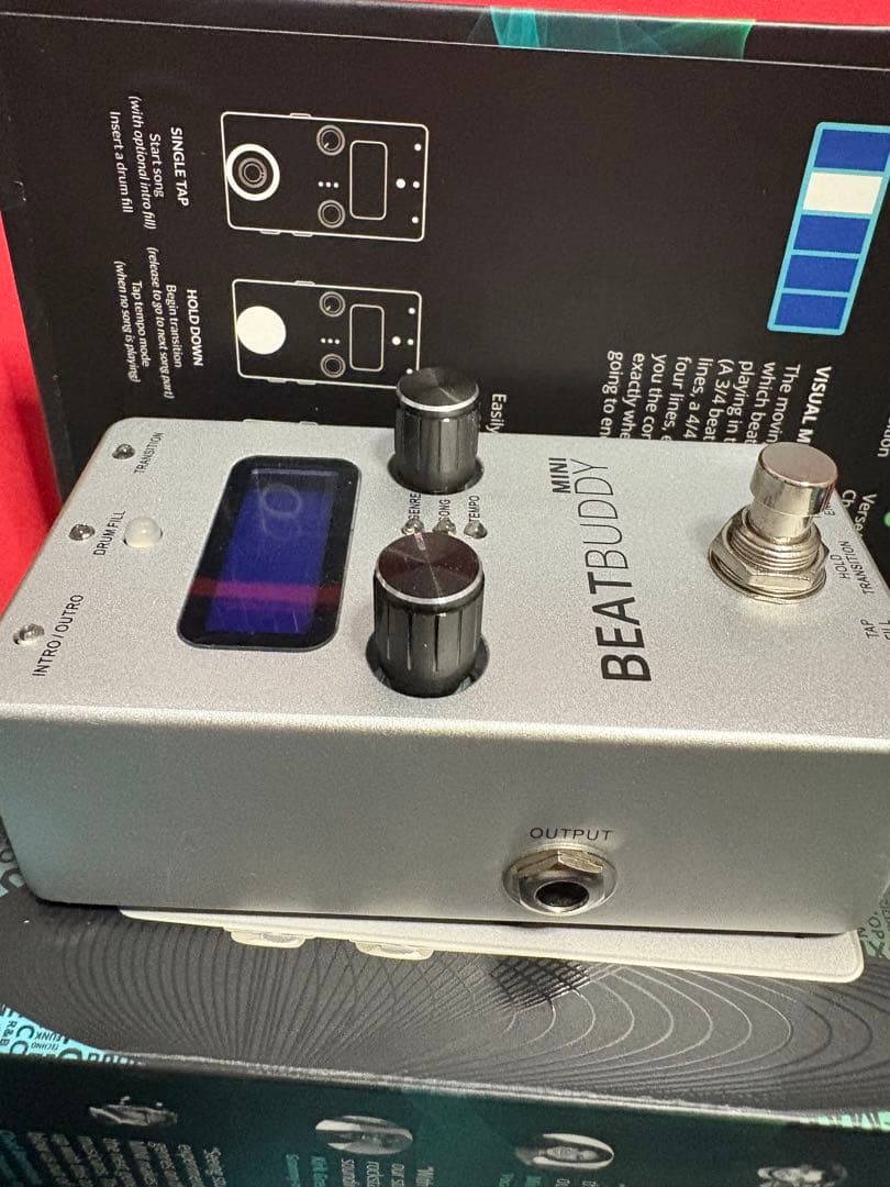 Beat Buddy Mini　と　純正フットスイッチ