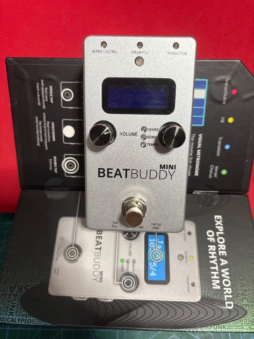 Beat Buddy Mini　と　純正フットスイッチ