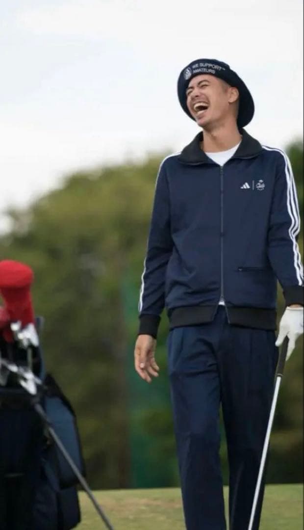 adidas golf × clubhaus セットアップ　上XL 下L