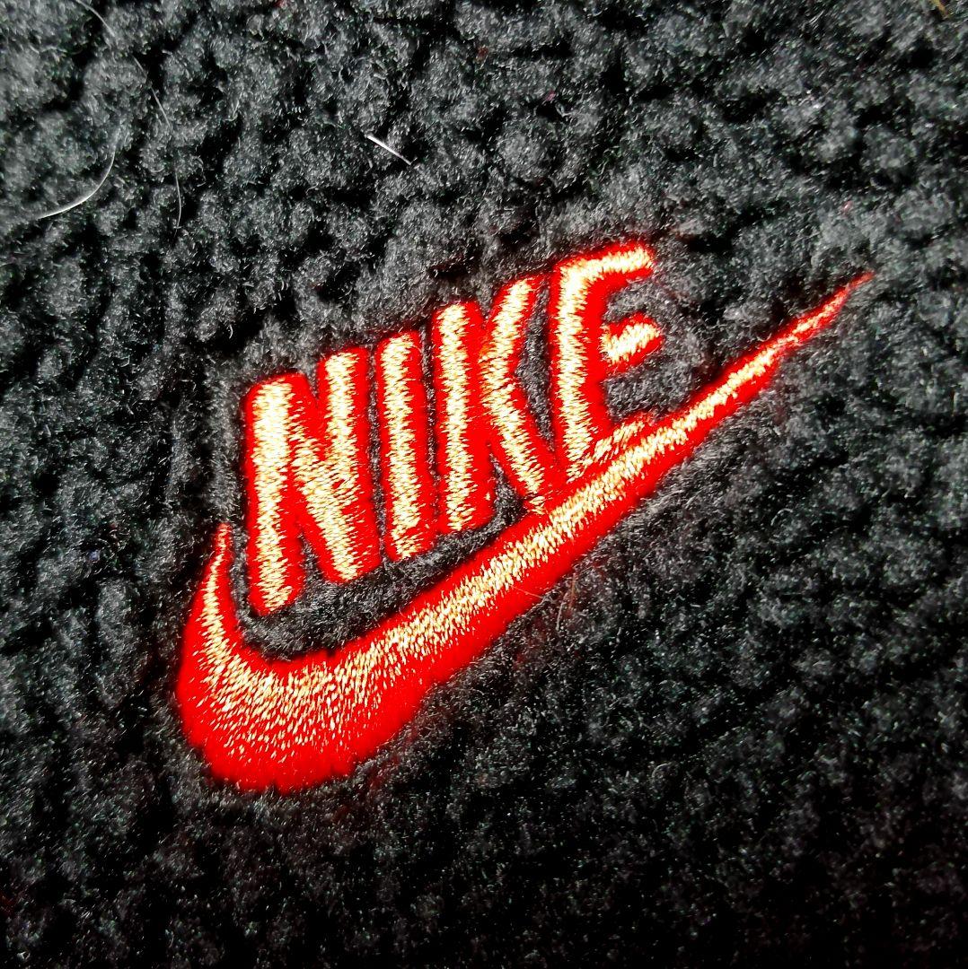 ★ナイキ★リバーシブルジャケット ボアフリースパーカー XL ナイロンジャケット