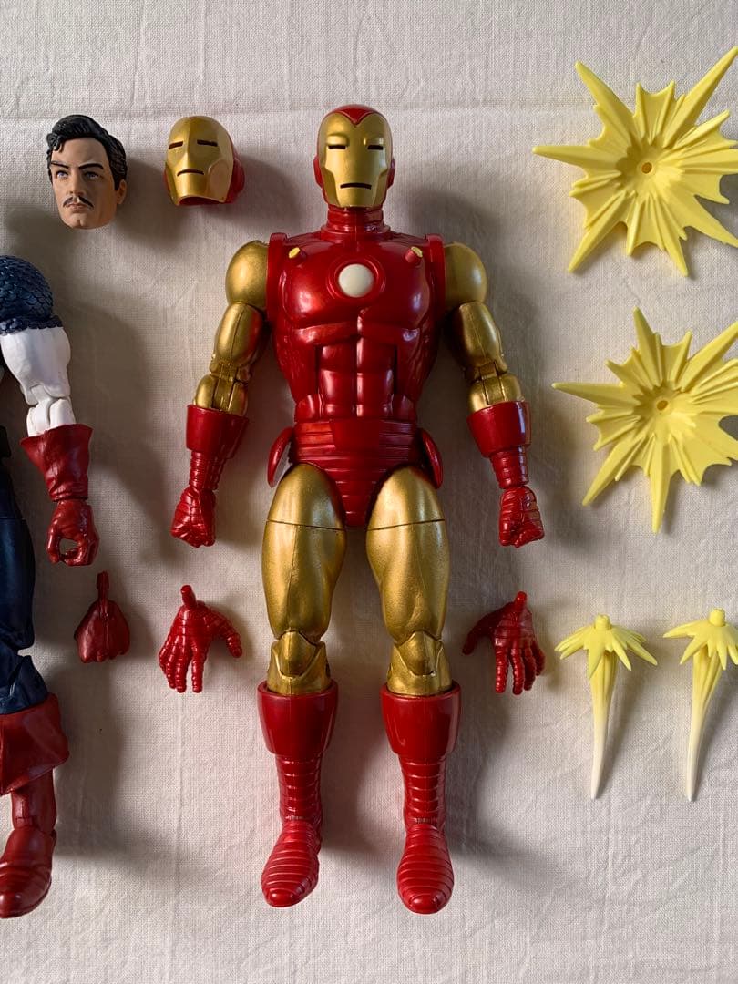 マーベルレジェンド キャプテンアメリカ アイアンマン ソー 80周年 3体セット