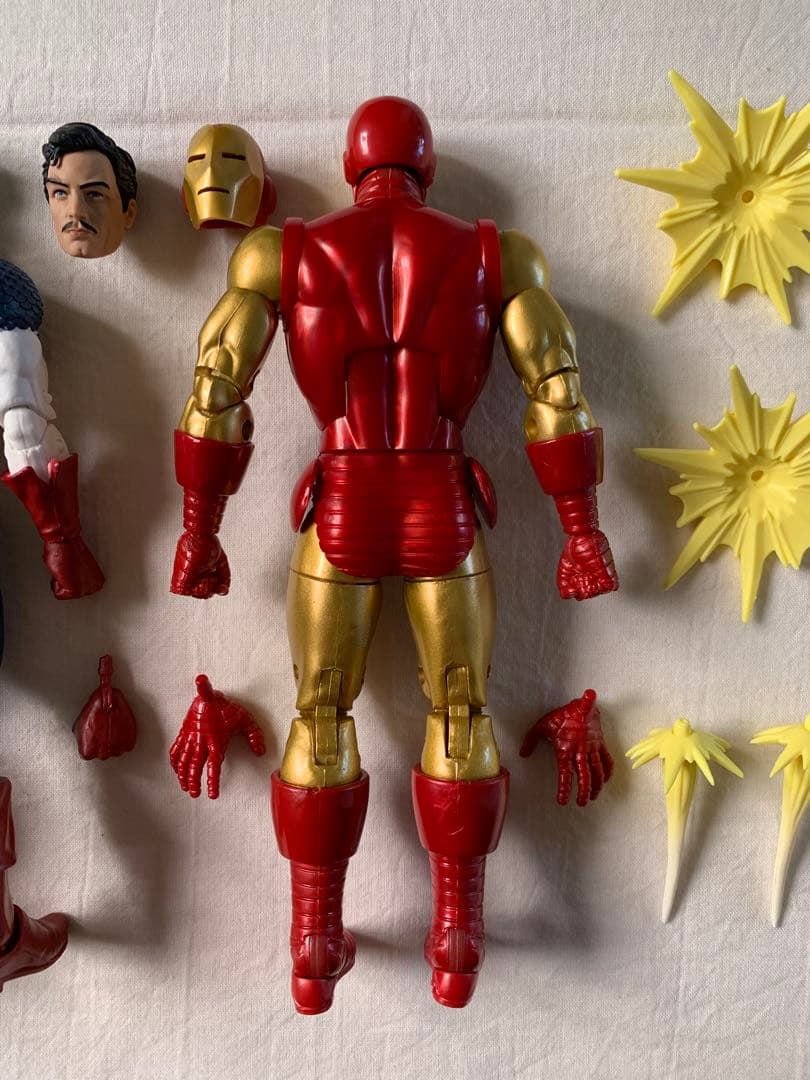 マーベルレジェンド キャプテンアメリカ アイアンマン ソー 80周年 3体セット