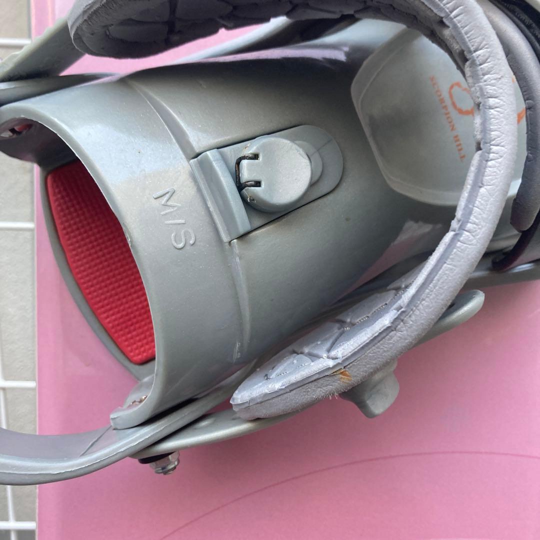 X-GAMES スノーボード板 ビンディング セット 146cm ピンク