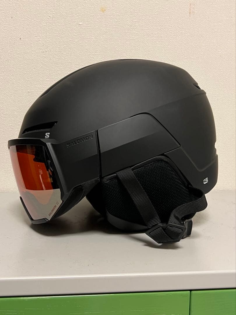 SALOMON スキーヘルメット black 56-59