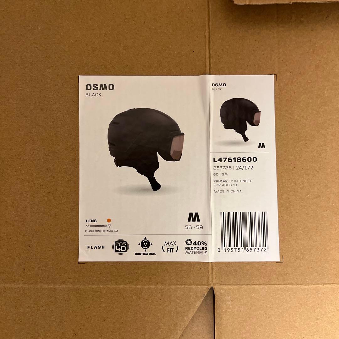 SALOMON スキーヘルメット black 56-59