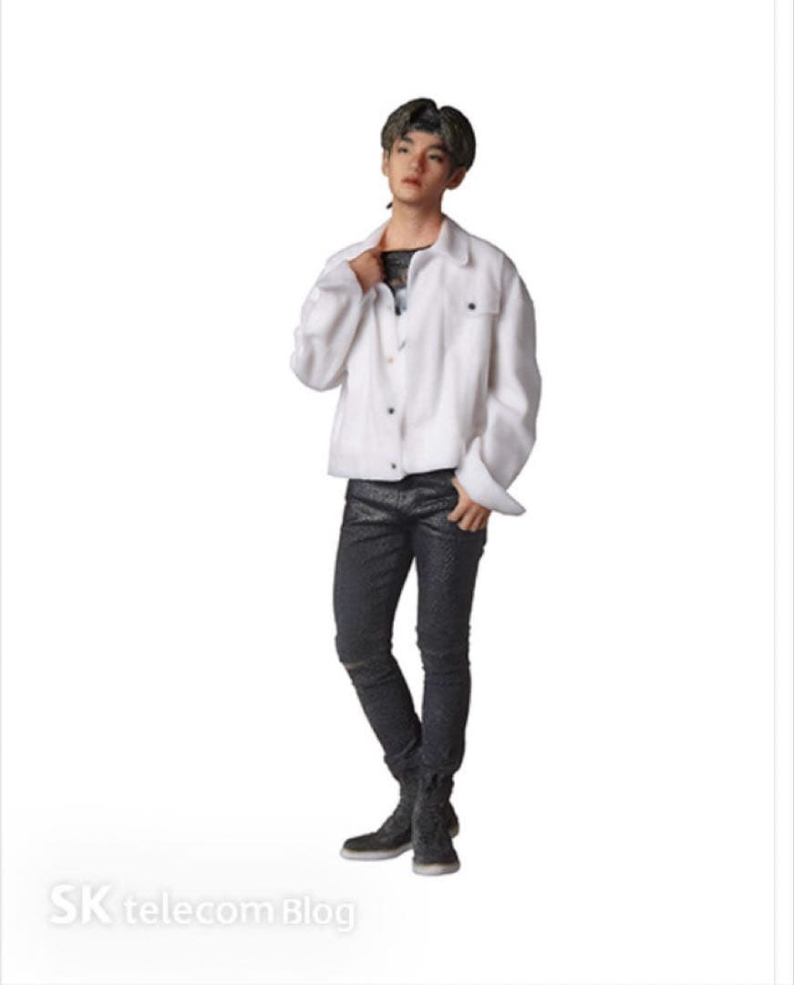 BTS 防弾少年団 SK telecom テレコム公式　フィギュア　テヒョン V