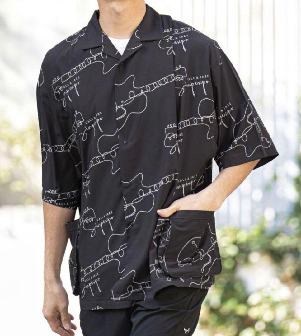 コール&レスポンス　カンビオ　ギター　トガル　アロハ　ボーリングシャツ