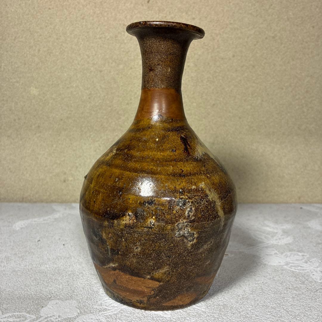 古唐津　芋徳利　花瓶　桃山〜江戸初期　古美術　骨董